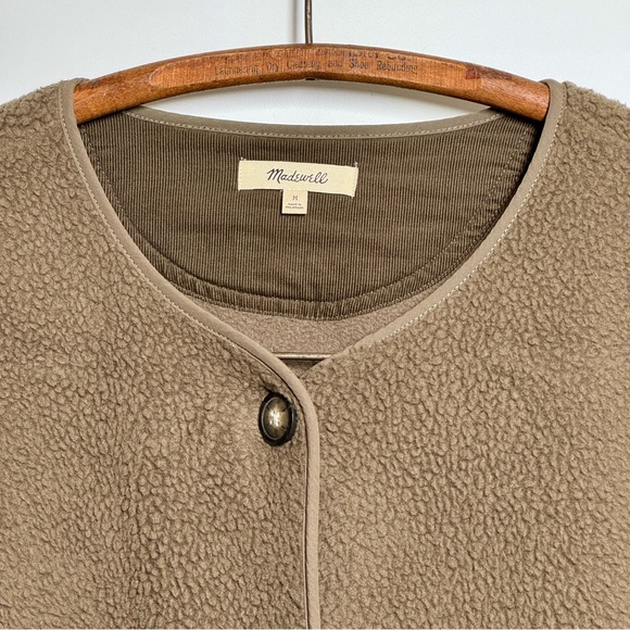 Mᴀᴅᴇᴡᴇʟʟ Rᴇsᴏᴜʀᴄᴇᴅ Fʟᴇᴇᴄᴇ Cᴀʀᴅɪɢᴀɴ Jᴀᴄᴋᴇᴛ ɪɴ Cᴀʀɢᴏ Gʀᴇᴇɴ - Picture 6 of 16